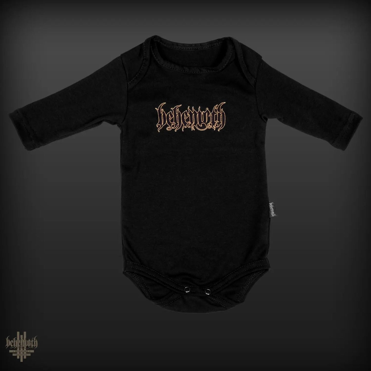 Behemoth „Logo“ Baby-Strampler – lange Ärmel