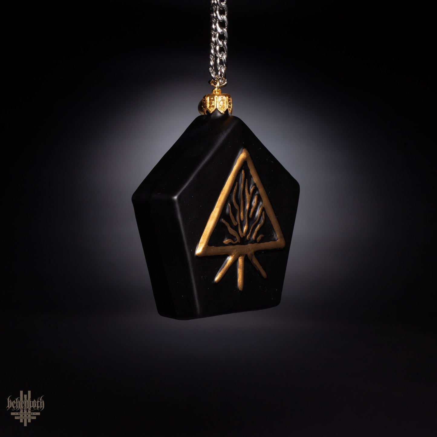 Behemoth 'The Unholy Trinity' Blown Glass Ornament