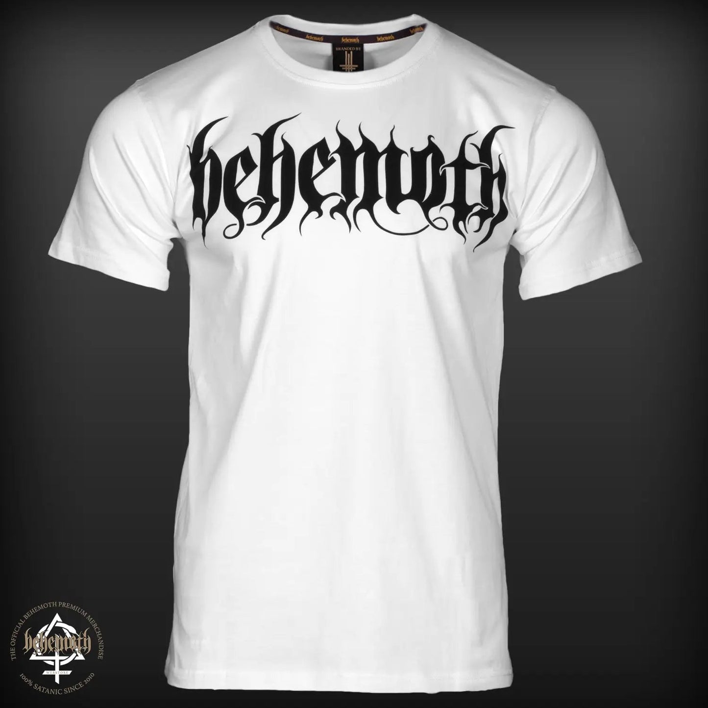 Behemoth „Logo“ weißes T-Shirt