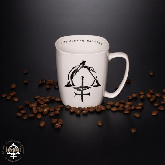 Behemoth 'Contra' white mug