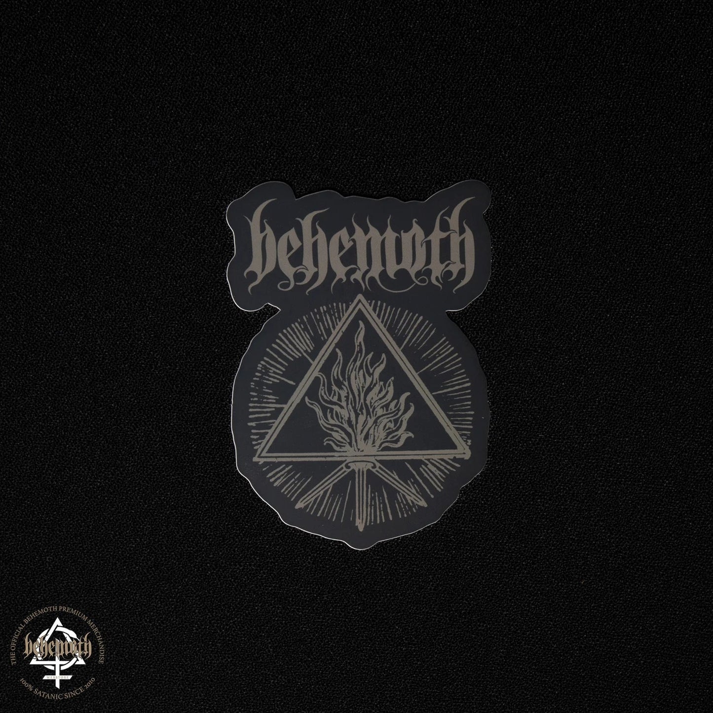 Behemoth 'Die unheilige Dreifaltigkeit' Vinyl-Aufkleber