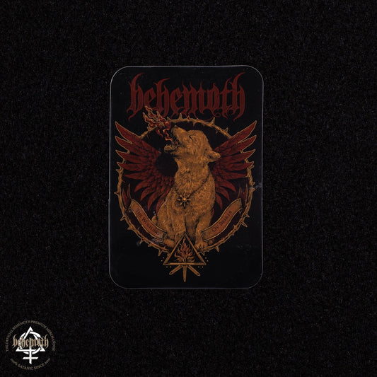 Behemoth 'Der Wolf von Sibirien' Vinyl-Aufkleber