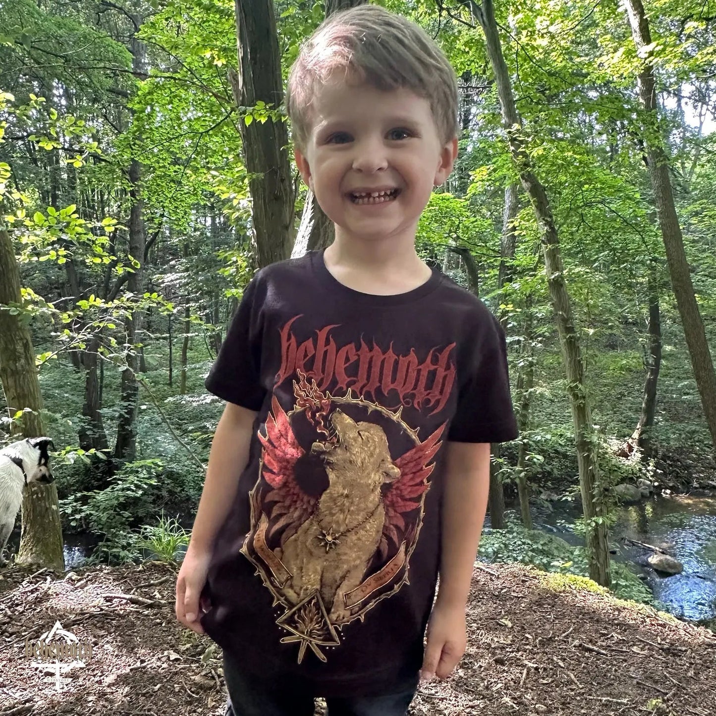 Behemoth 'Der Wolfling aus Sibirien' T-Shirt für Kinder