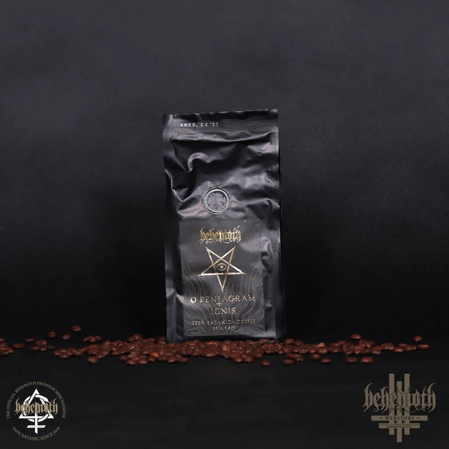 Behemoth 'O Pentagram Ignis' ganze Bohnen Kaffee 250 g