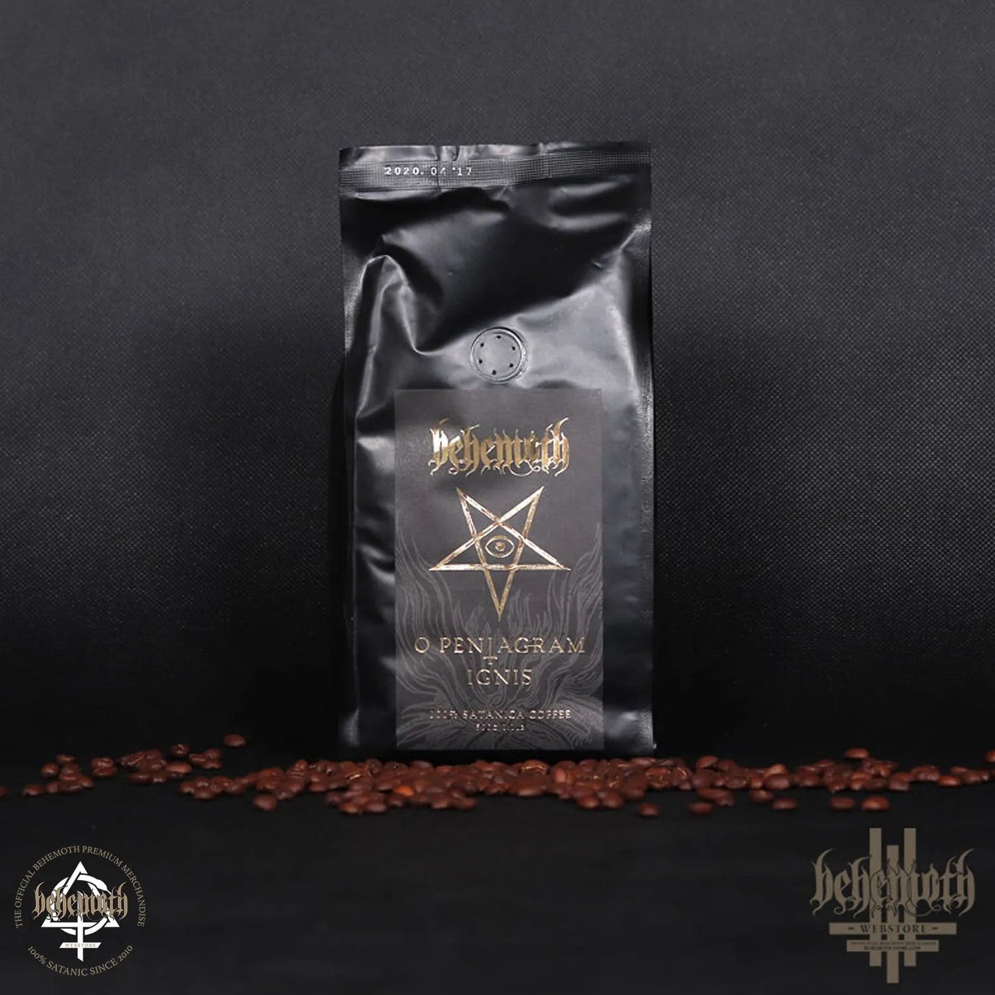 Behemoth 'O Pentagram Ignis' ganze Bohnen Kaffee 500 g