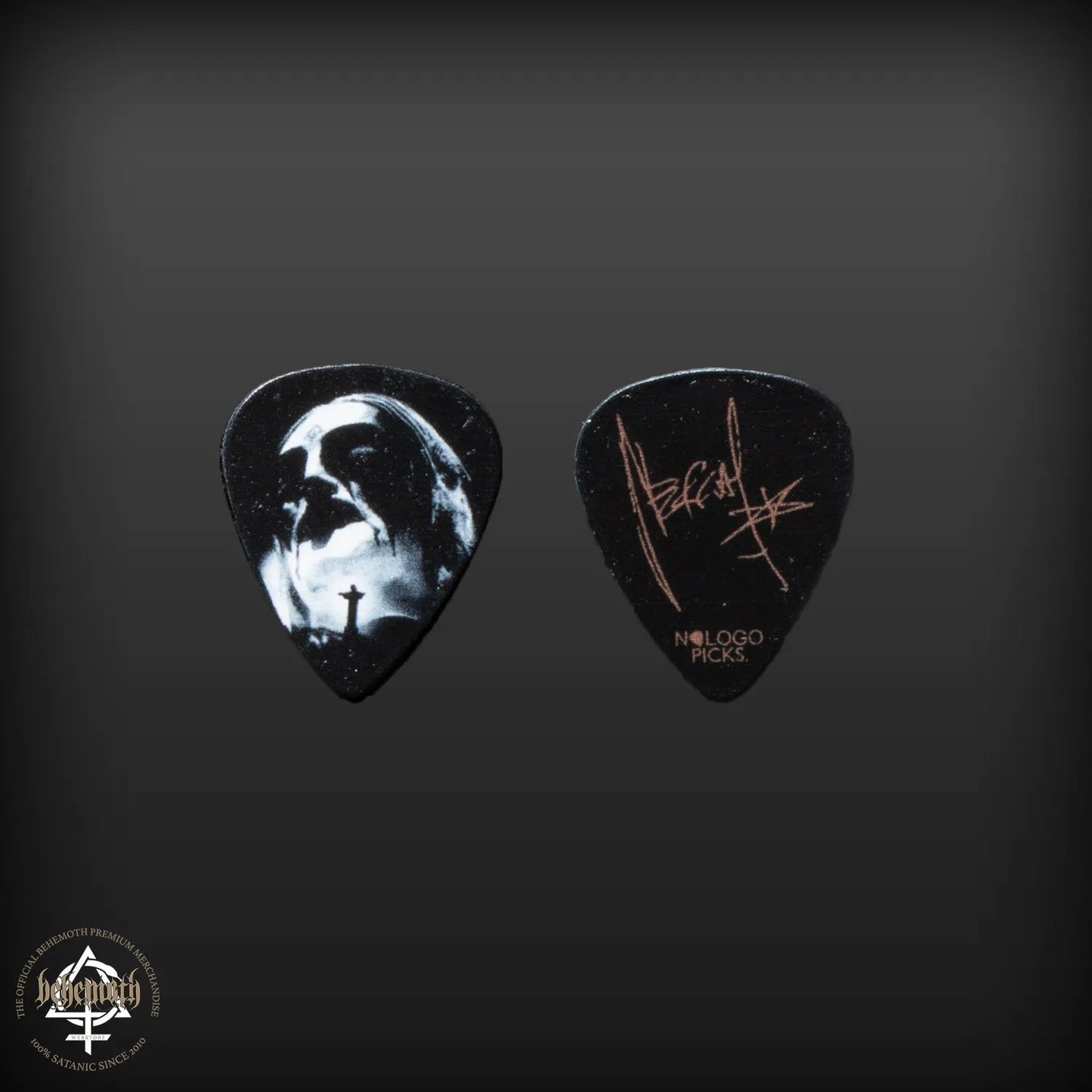 Behemoth 'Statue' Nergal signature guitar pick