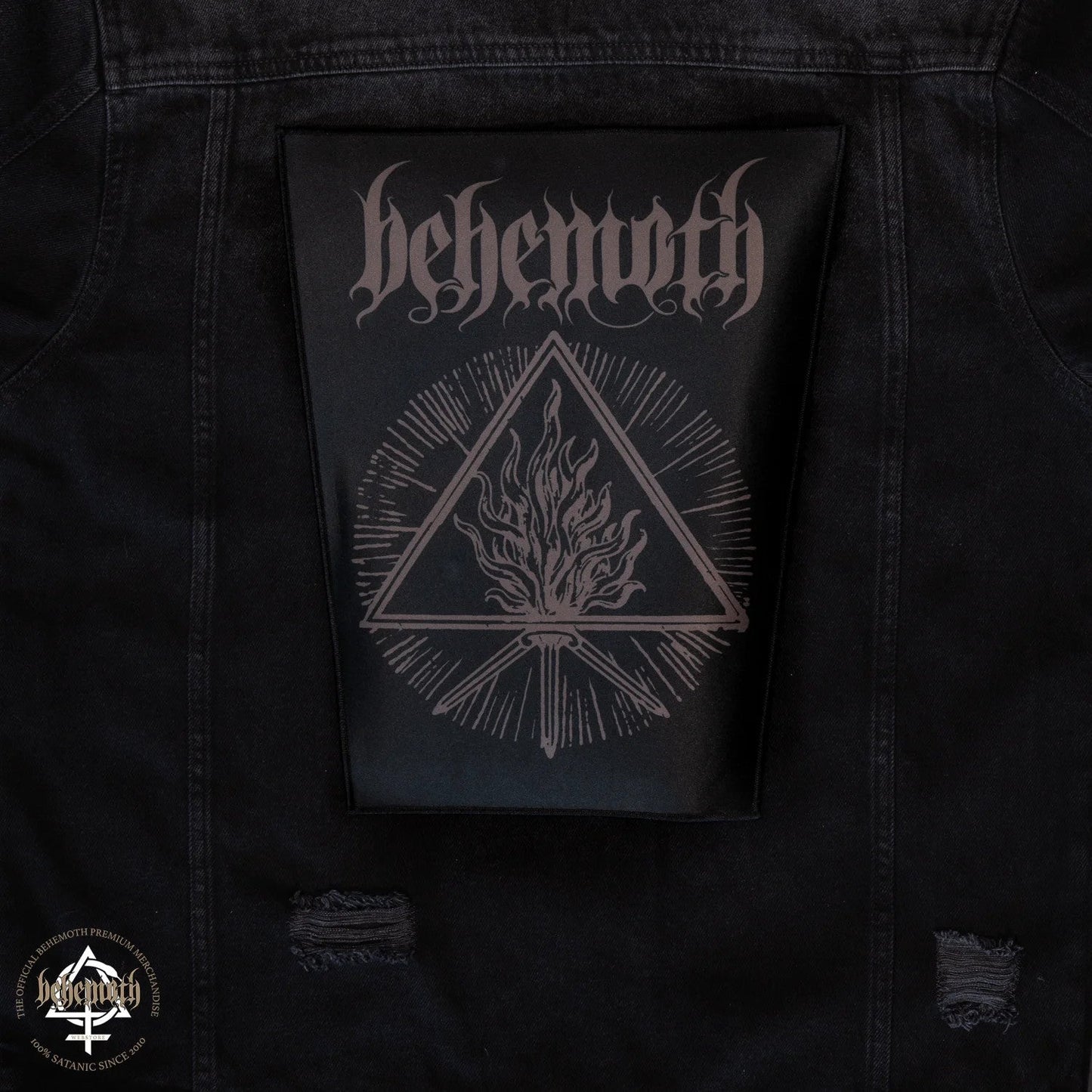 Behemoth „The Unholy Trinity“ Rückenaufnäher