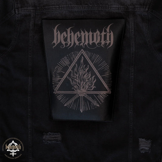 Behemoth 'The Unholy Trinity' iron-on Backpatch