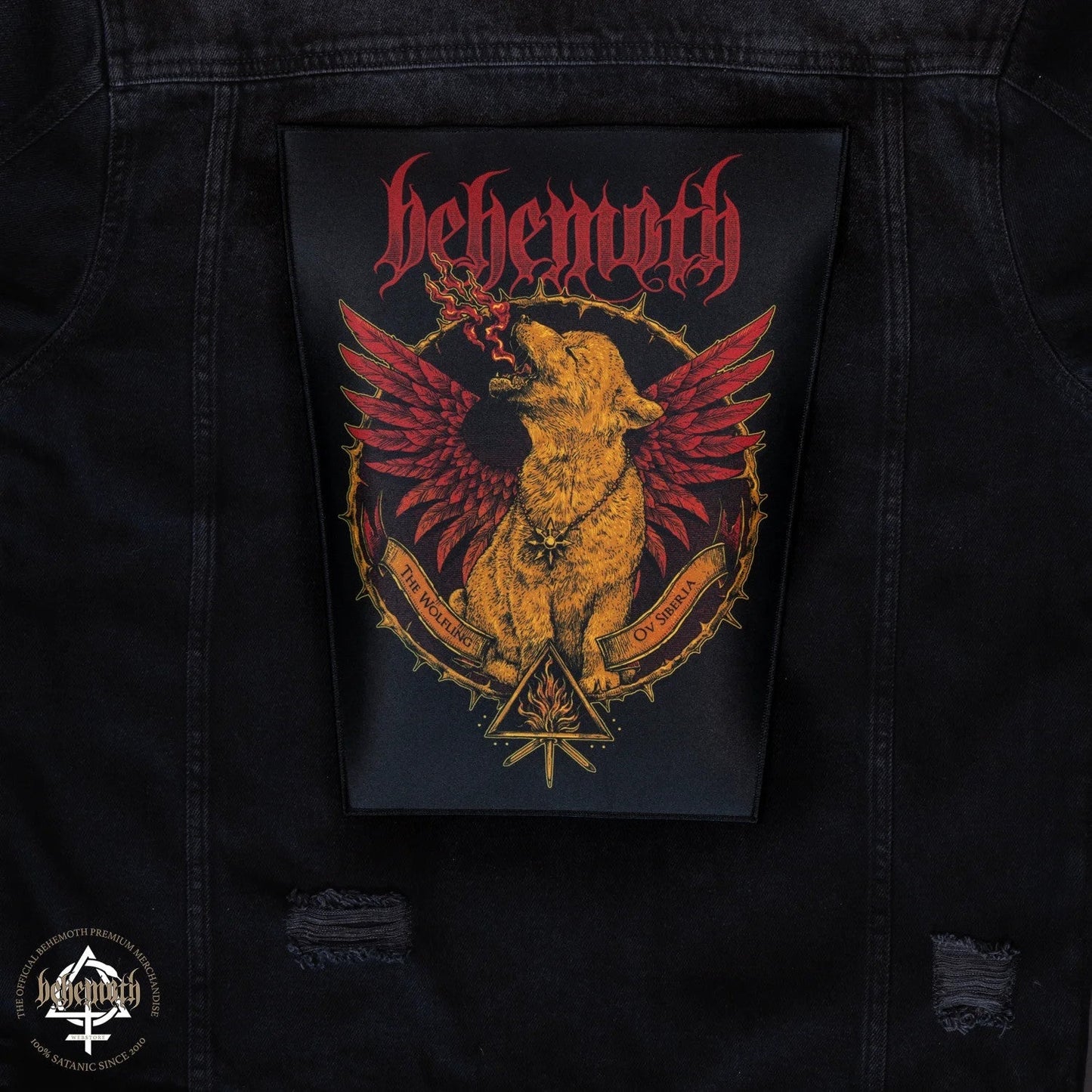 Behemoth „The Wolfling Ov Siberia“ Rückenaufnäher