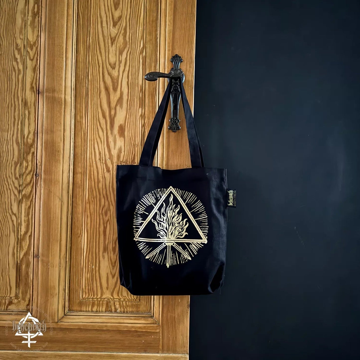 Behemoth 'The Unholy Trinity' Tote Bag