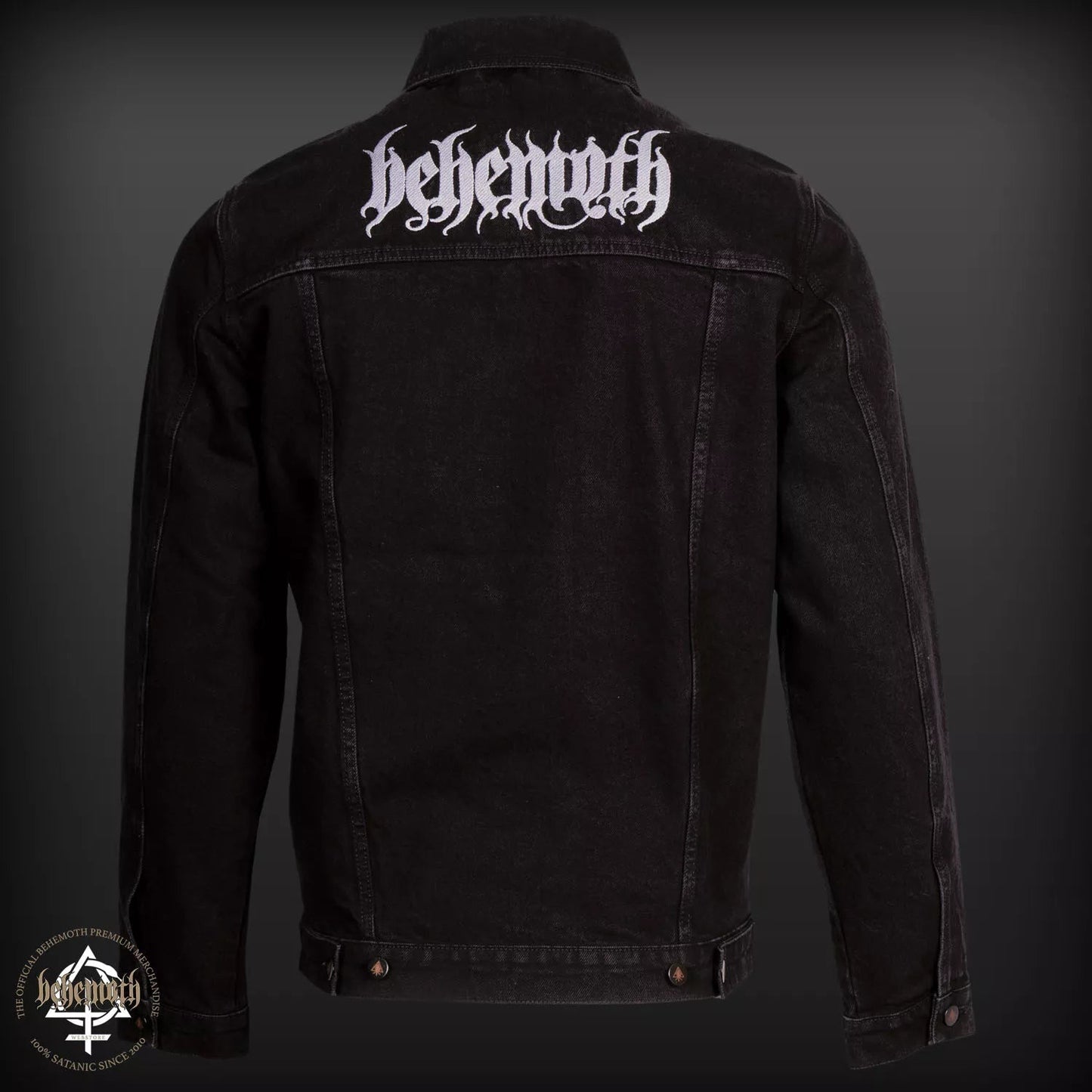 Behemoth „Logo“-Jeansjacke