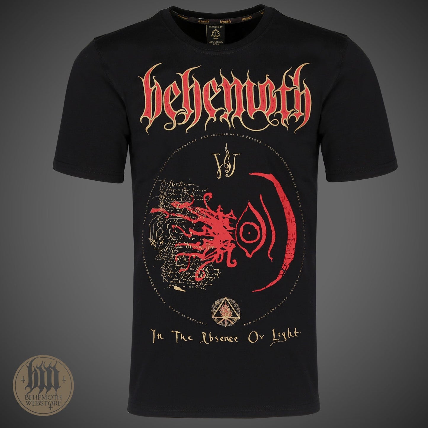 T-Shirt „In der Abwesenheit des Lichts“ von Behemoth 