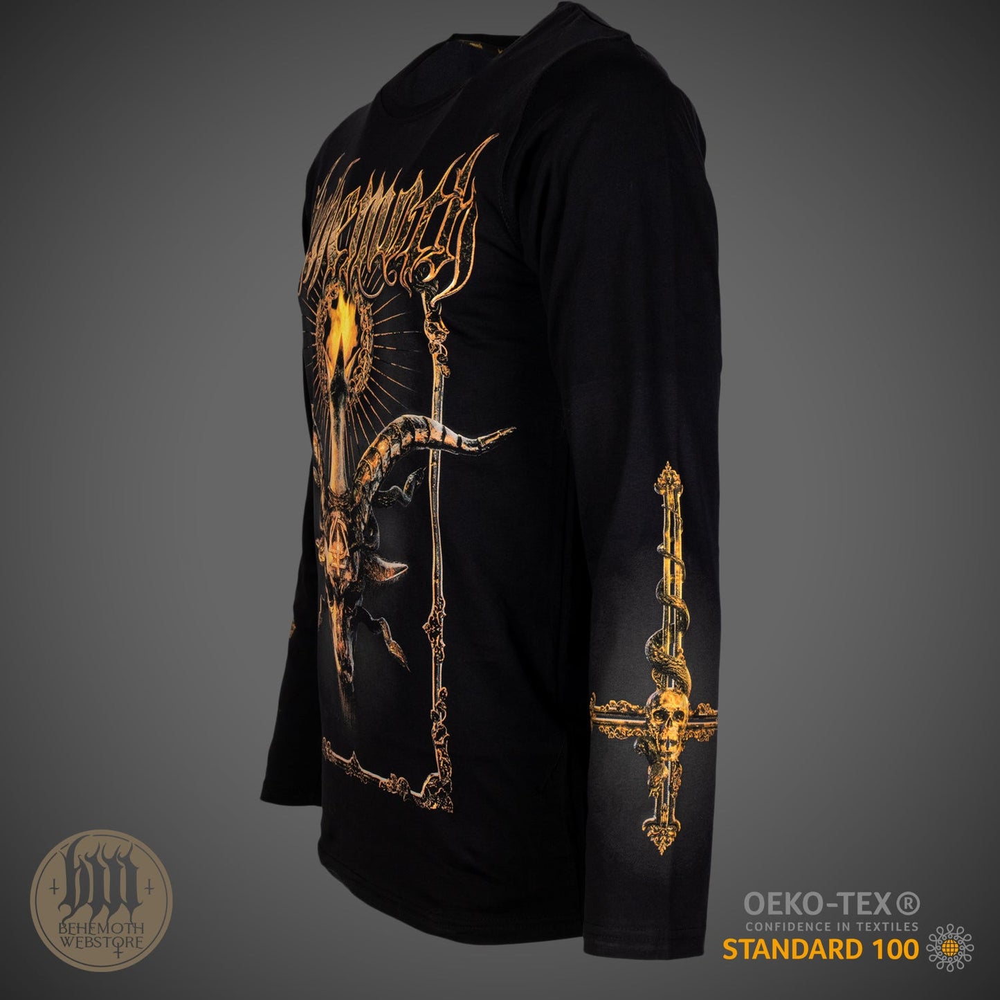 Behemoth 'Baphomet'  Long Sleeve Shirt