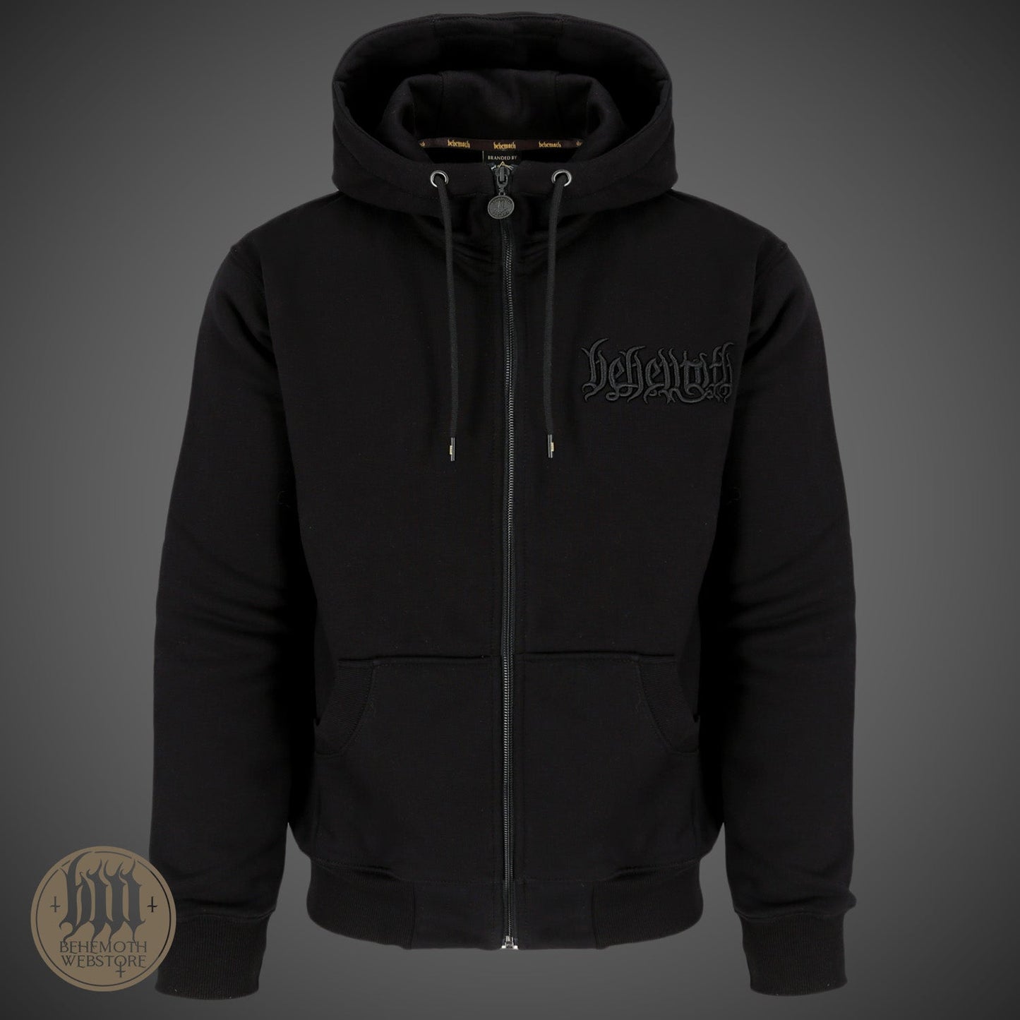 Behemoth 'The Satanist X' hooded sweatshirt with zip BOTB