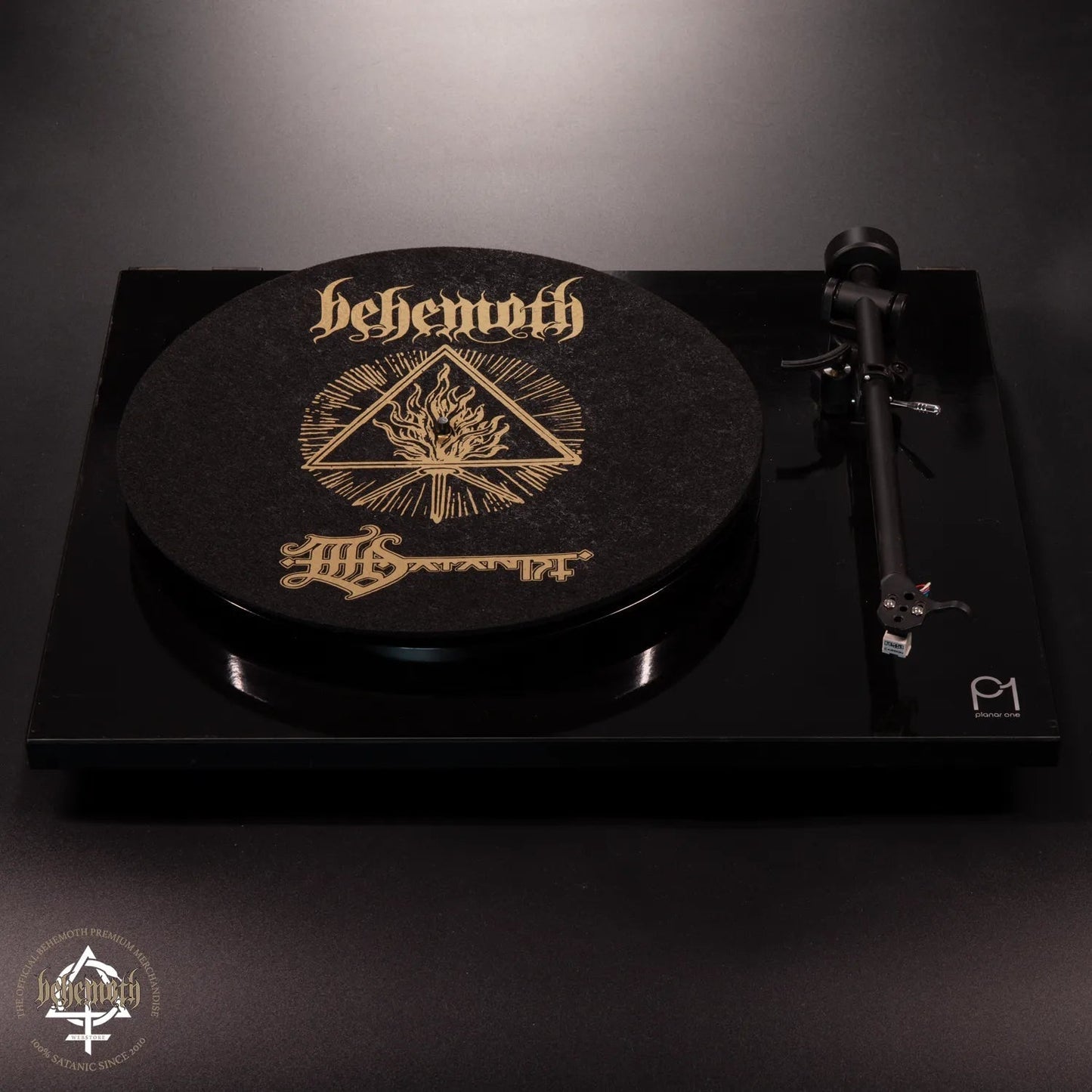 „The Satanist“ Behemoth Plattenspieler-Slipmat