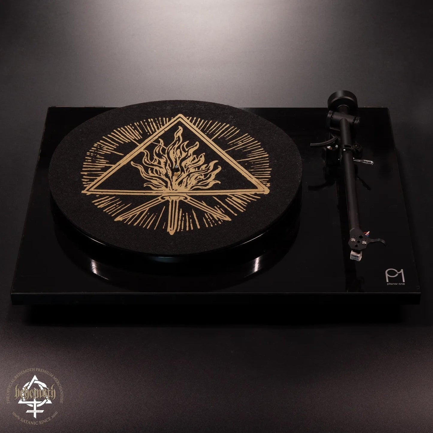 Behemoth Plattenspieler-Slipmat „The Unholy Trinity“