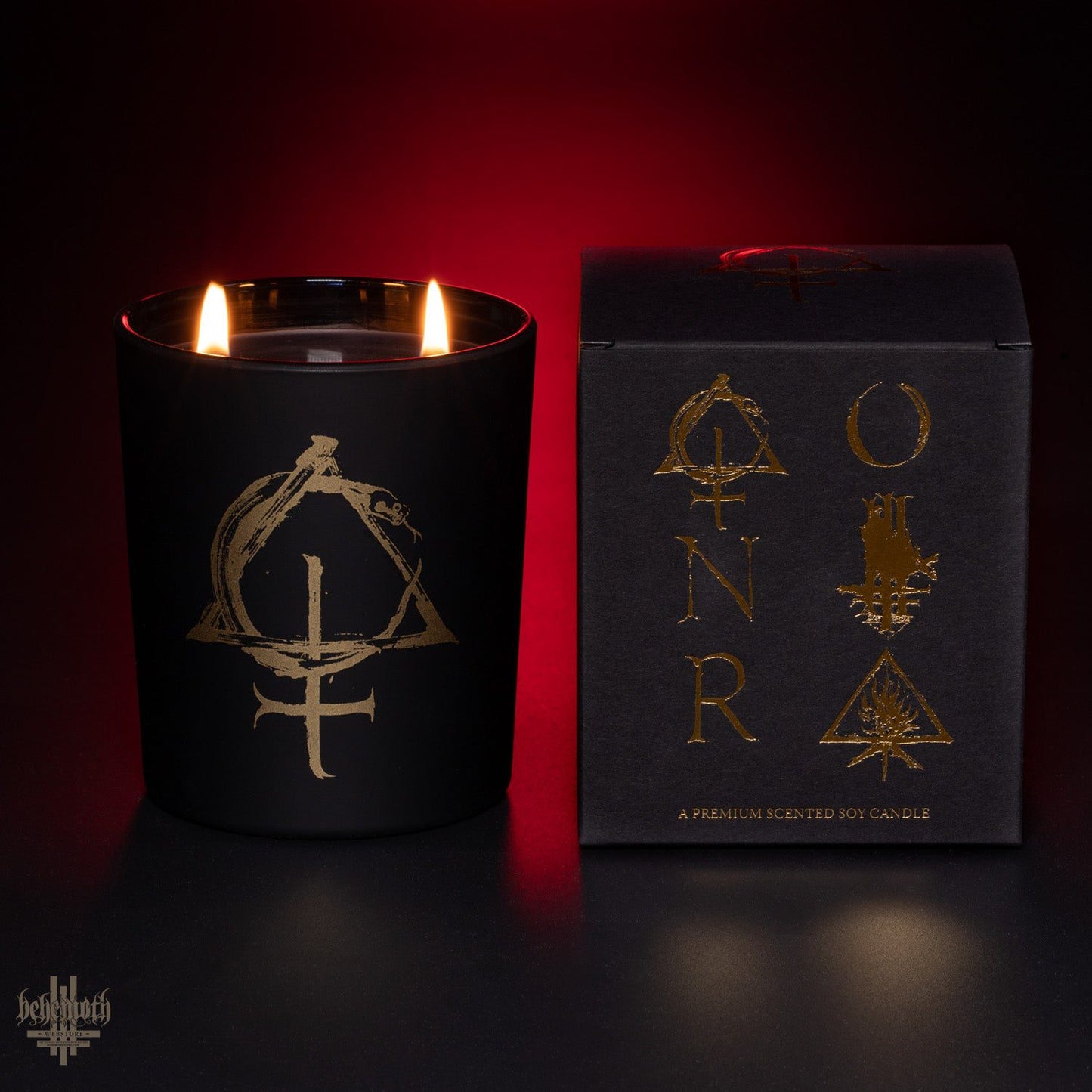 'CONTRA' large Behemoth scented soy candle