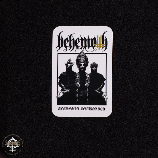 Behemoth 'Ecclesia Diabolica' Vinyl Sticker
