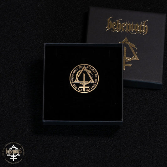 Behemoth 'Contra' brass pin