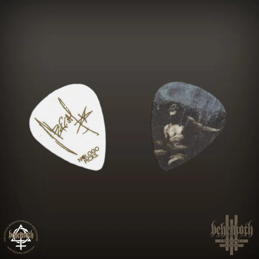 Behemoth signature Nergal - ILYAYD cover guitar pick