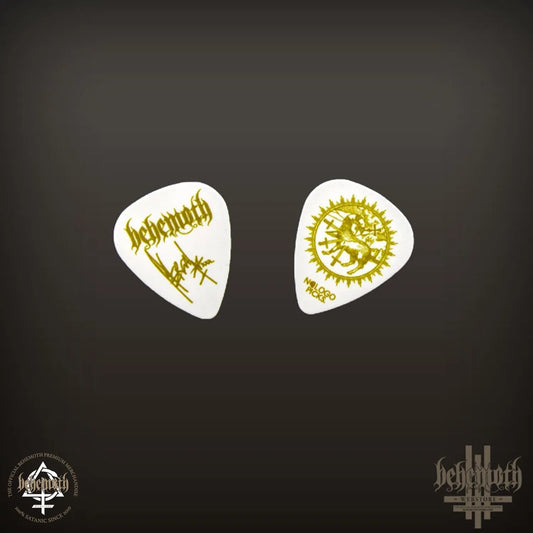 Behemoth 'Messe Noire' Nergal signature guitar pick