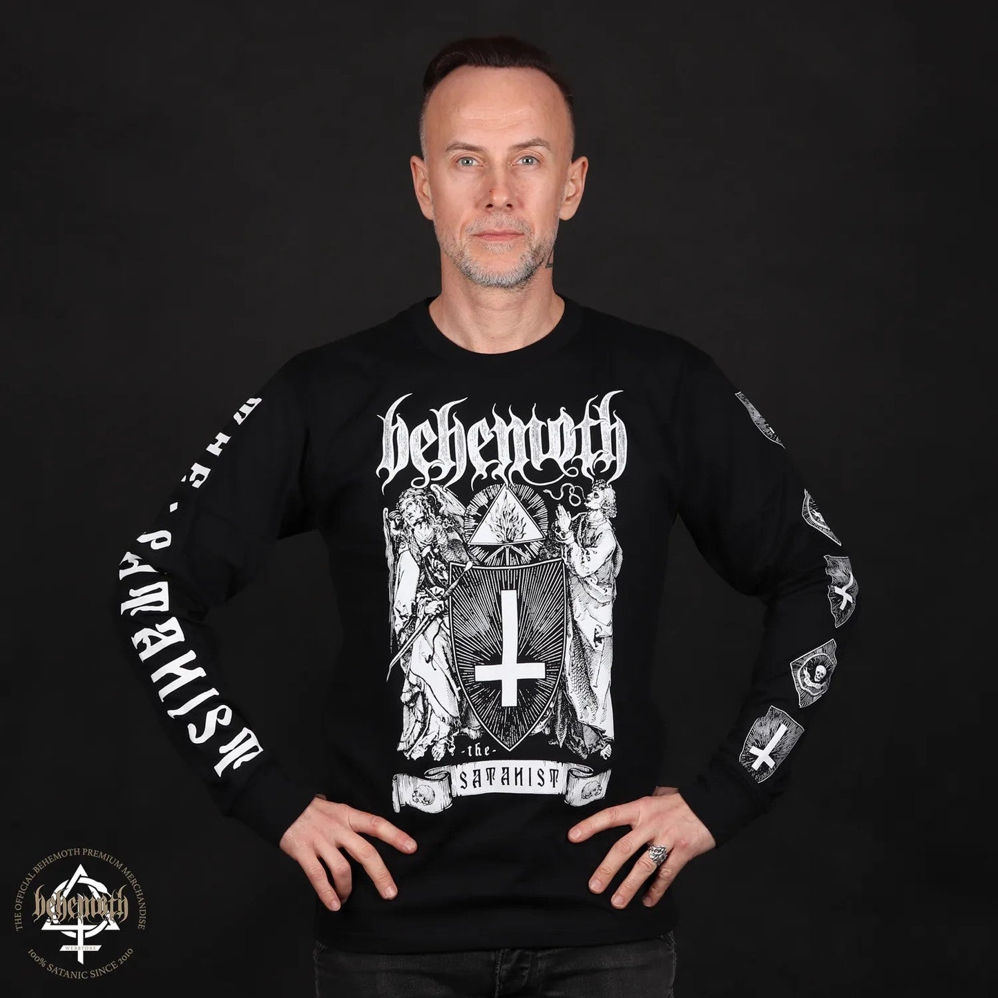 Behemoth Langarmshirt „Das Satanistensiegel“