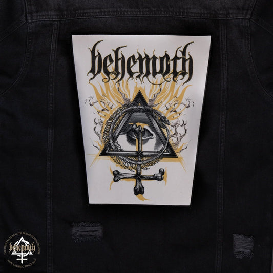 Behemoth 'Contra - White' Backpatch