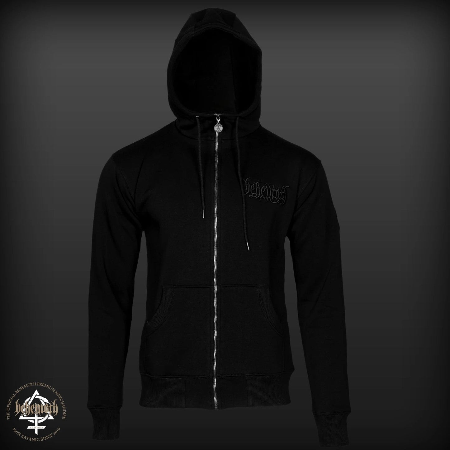 Behemoth 'Logo-Contra' hooded sweatshirt with zip